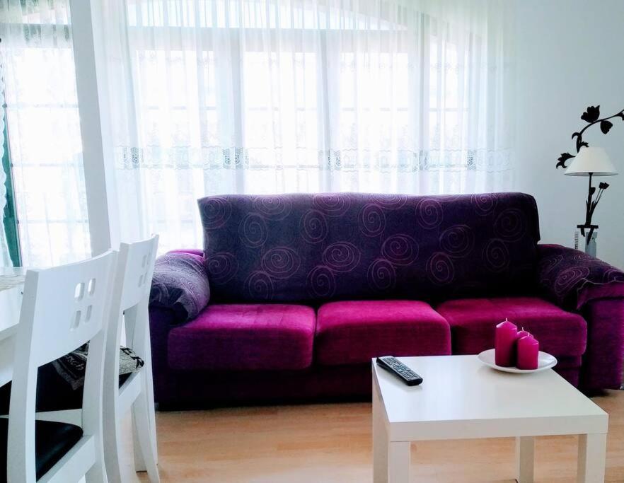 Apartamento Duplex Con Piscina Y Terraza Playa A Rapadoira Foz Exterior foto